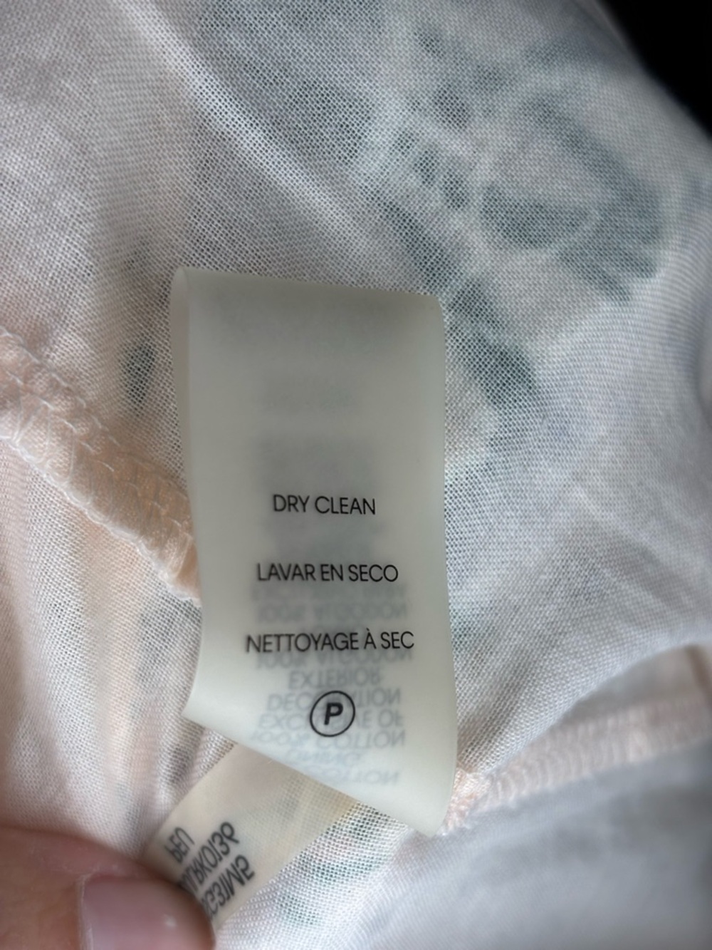 Calvin Klein Watercolor Floral Sleeveless A-Line Eyelet Dress Size 12 - Picture 7 of 7